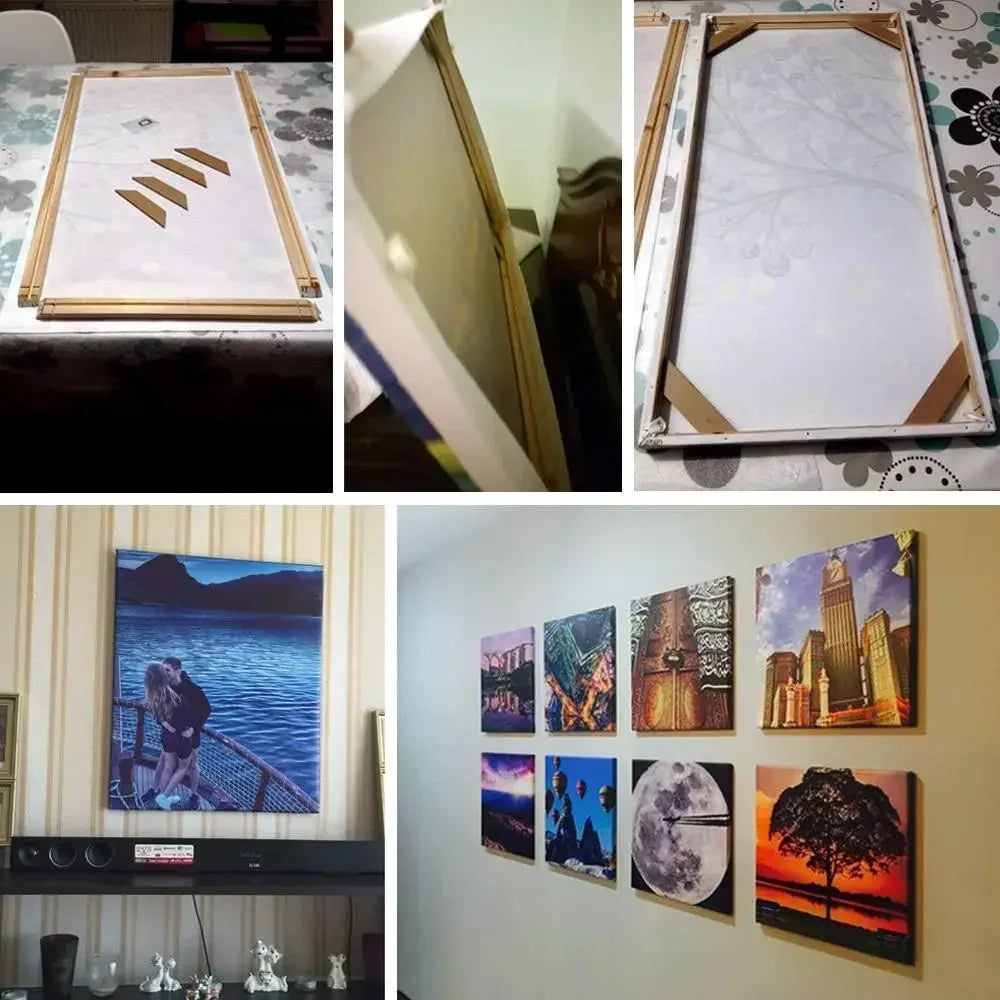 DIY Wooden Frame for Canvas Diamond Painting
