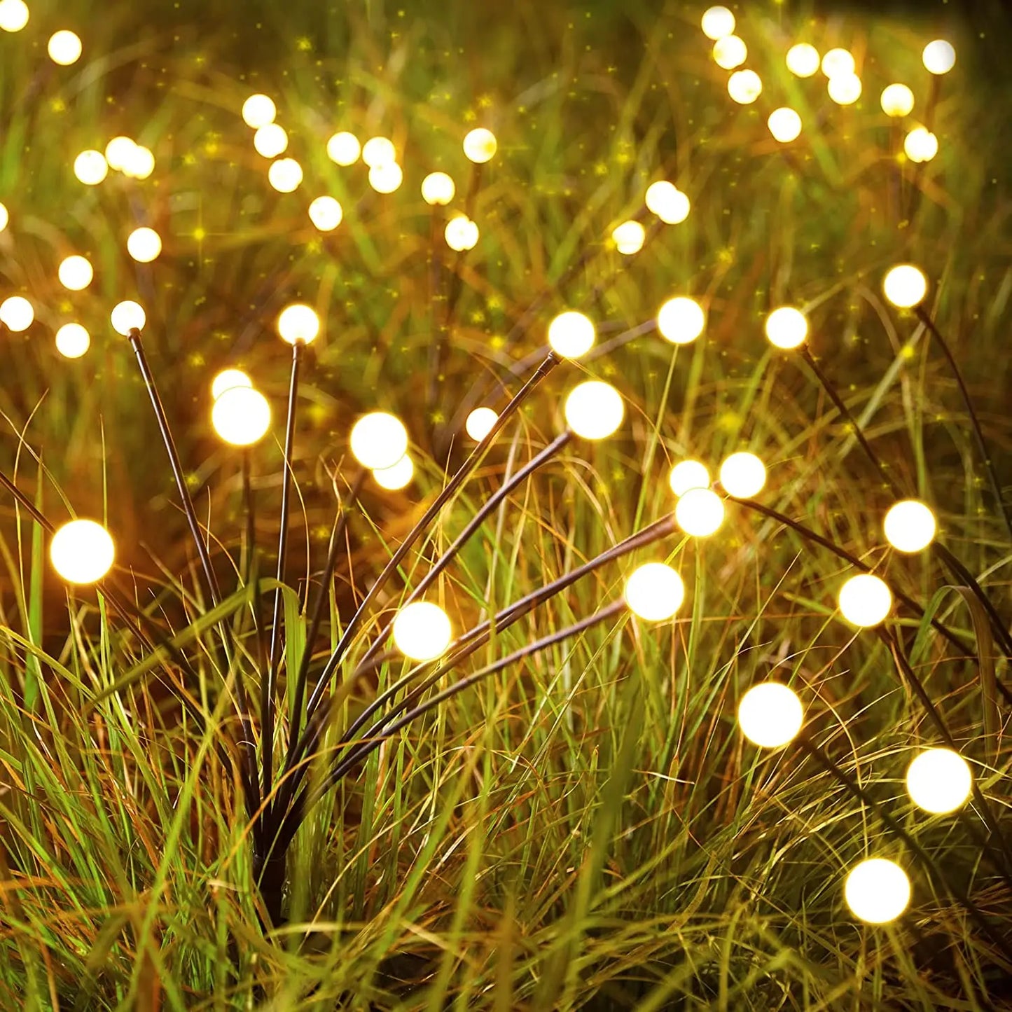 Waterproof Solar Firefly Lights for Outdoor Garden