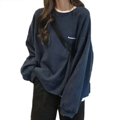 Thin Chic Long Sleeve Hoodie Sweatshirt