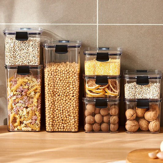 5-Piece Moisture-Proof Kitchen Storage Jars Set