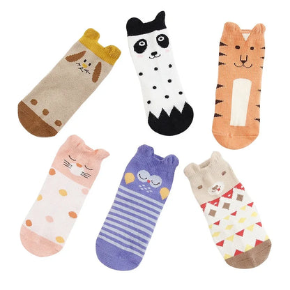 Cute Cartoon Animal Baby Anti-slip Floor Sock