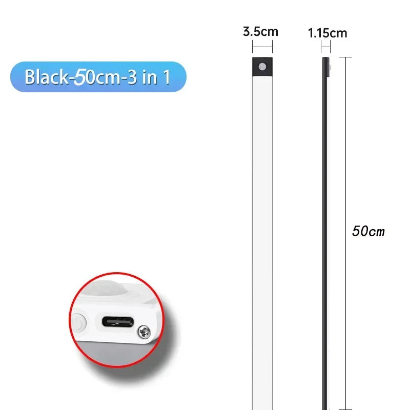 Veilleuses à capteur de mouvement pour armoire