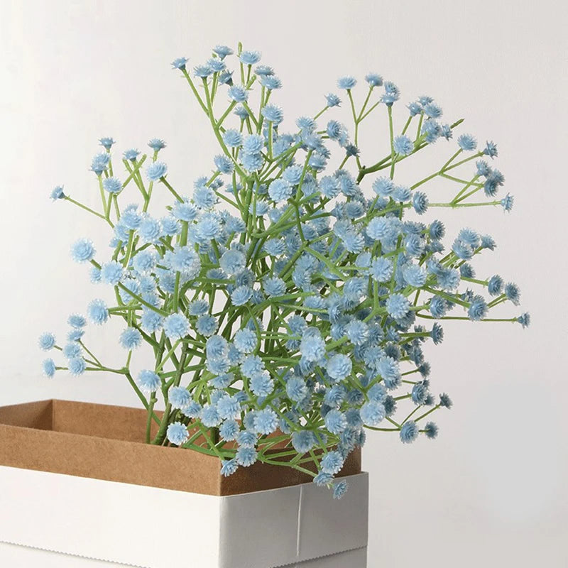 Verdure de fleurs artificielles en plastique