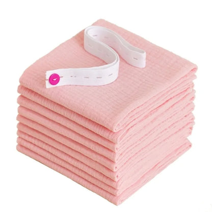 Newborn Baby Cotton Washable Double Layer Soft Baby Towels