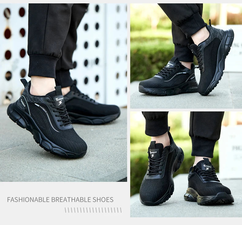 Chaussures de sécurité légères - Baskets pour hommes