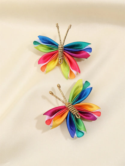 Colorful Butterfly Hair Clips for Baby Girls Headwear Hair Accessories