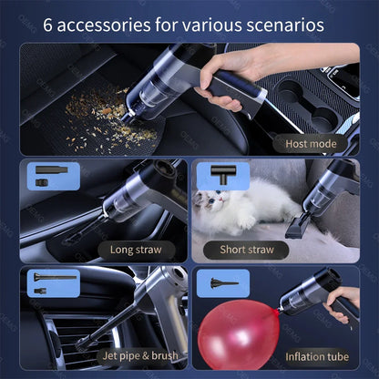 Wireless Handheld Mini Car Vacuum Portable Cleaner