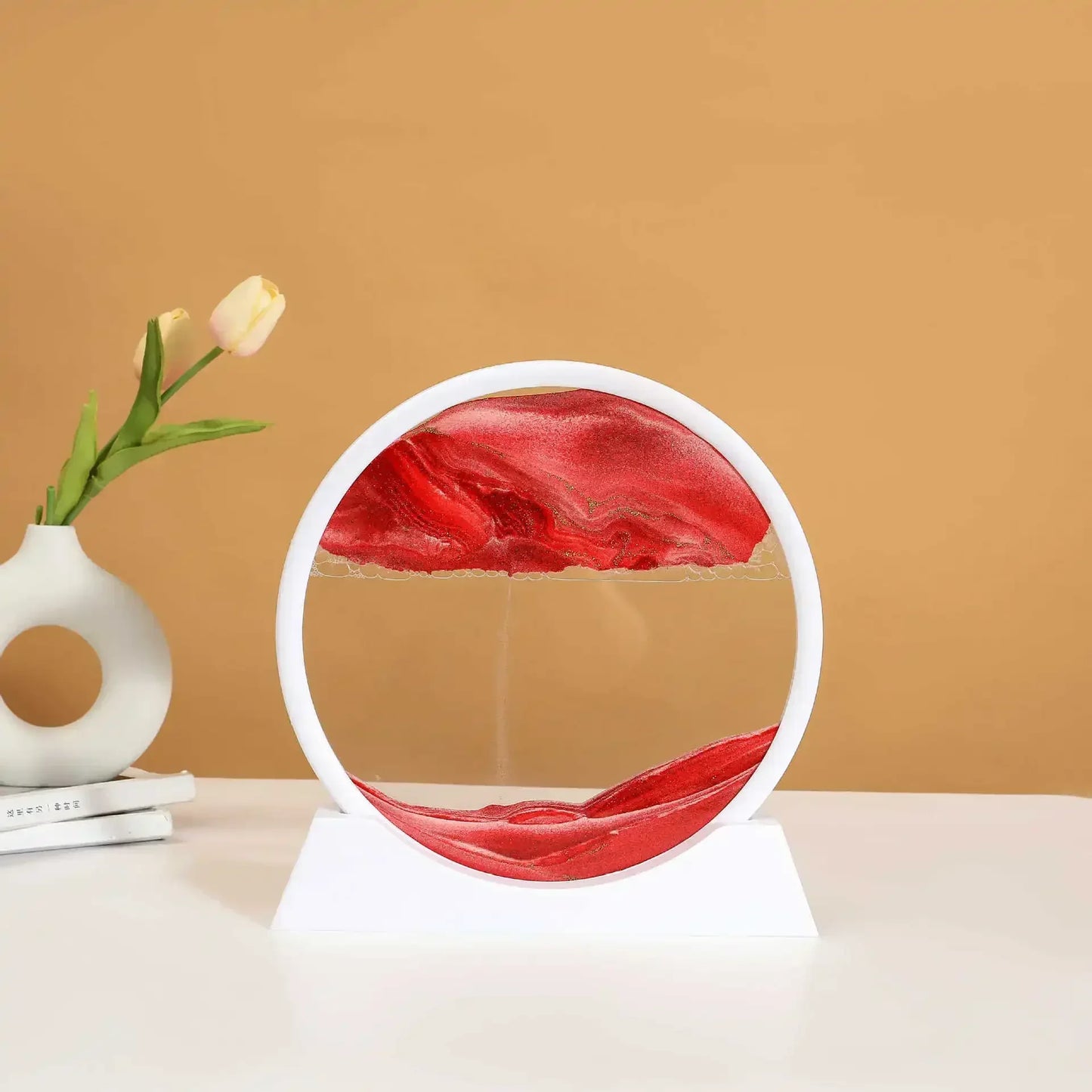 Round 3D Deep Sea Sandscape Sand Art