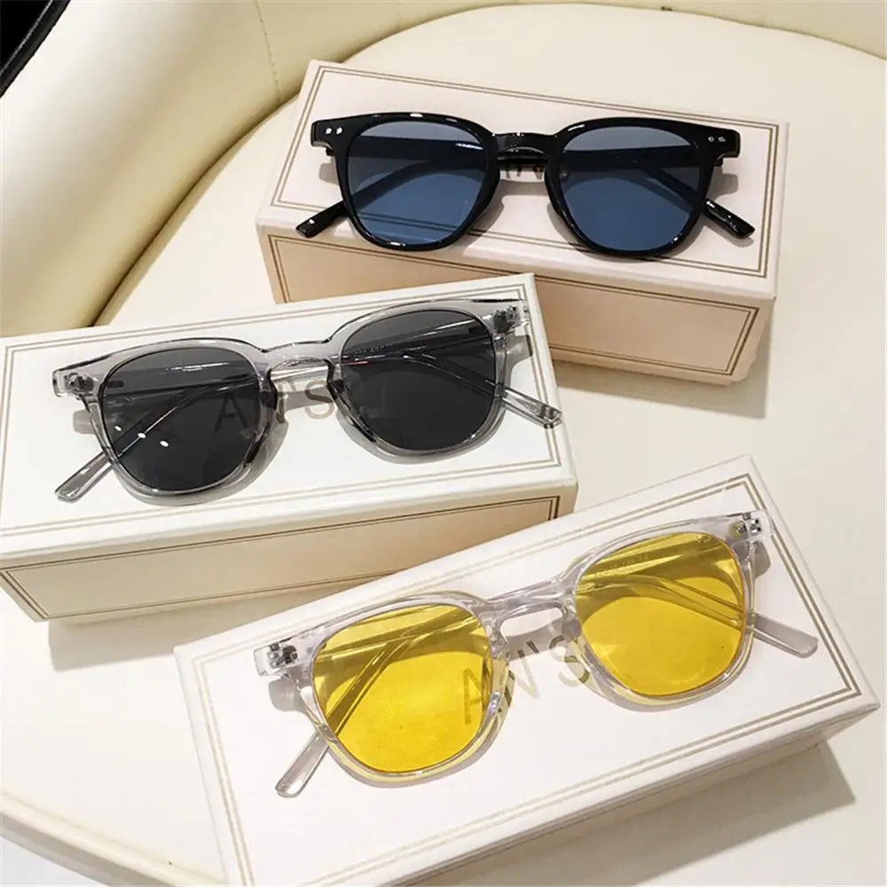 Women's UV400 Retro Square Sunglasses
