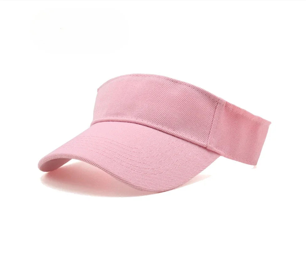 Sun-Proof Empty Top Women Golf Visor Hat