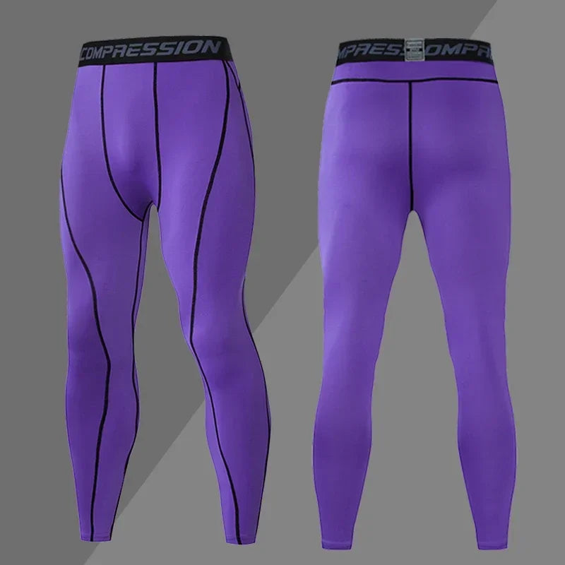 Men's Yoga Dry Fit Running Tight Leggings