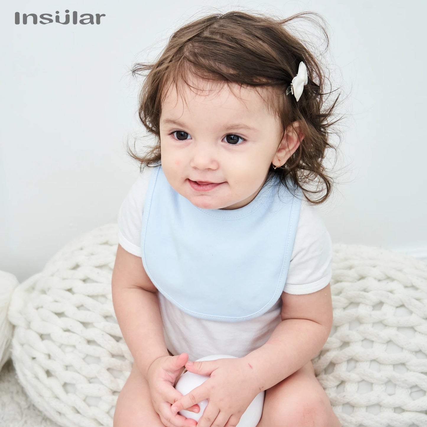Insular Baby Bib Soft Cotton Baby Drool Bibs Cute Comfortable Scarf