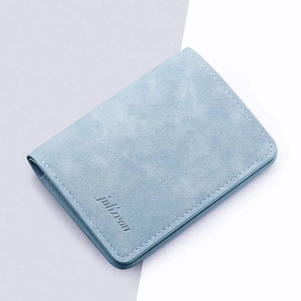 Mini Thin PU Leather Wallet