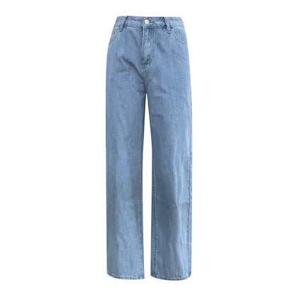 Women Solid Jeans - Oversized Denim