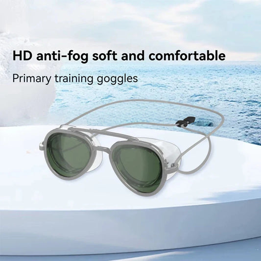Unisex Full-View Anti Fog Swimming Goggles