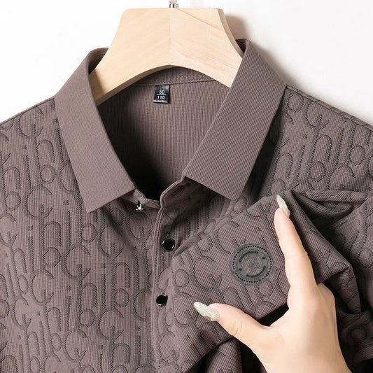 Men's Comfortable Business Casual Polo Shirt