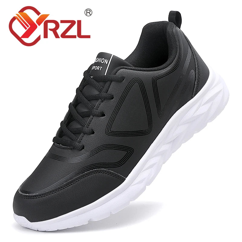 Outdoor Non-slip Leather Sports Shoes - Sneakers