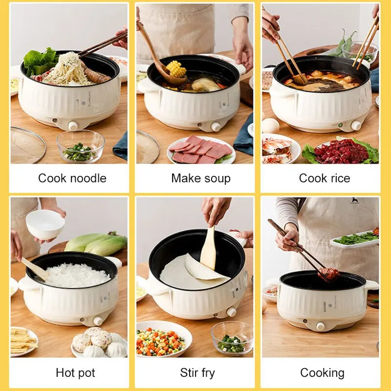Single/Double Layer Non-Stick Electric Cooker
