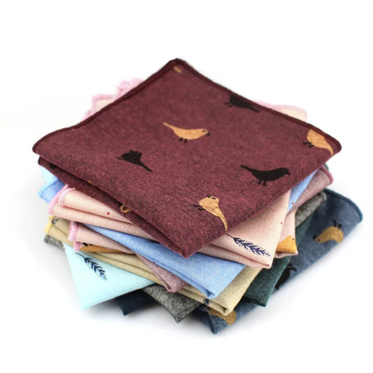 Printed Pattern Cotton Adult Handkerchiefs