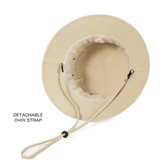 Bob unisexe à large bord – Chapeau de soleil avec protection UV pour la pêche d'été
