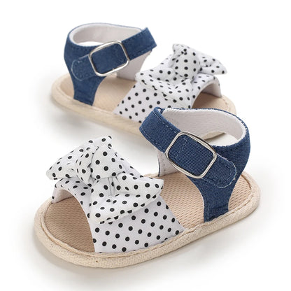Baby Girls Soft Sole Flowers Sandals