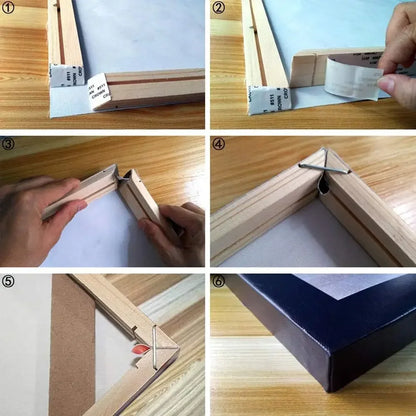DIY Wooden Frame for Canvas Diamond Painting