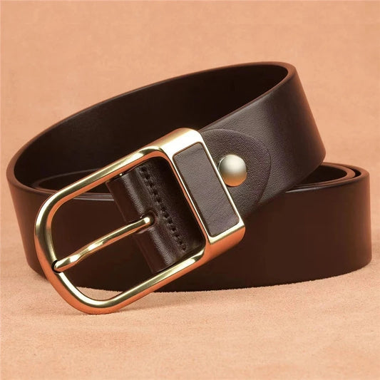 Ceinture de cowboy en cuir de haute qualité pour hommes