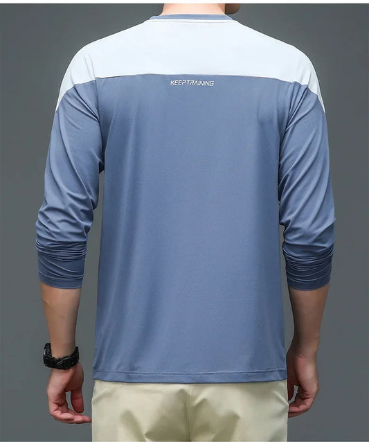 Men's Lightweight Moisture‑Wicking Running Shirt