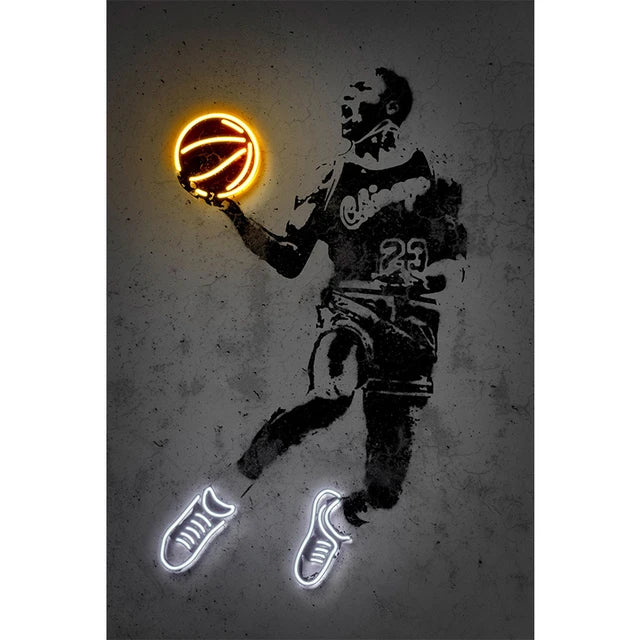 Basketball Sport Art Print Poster