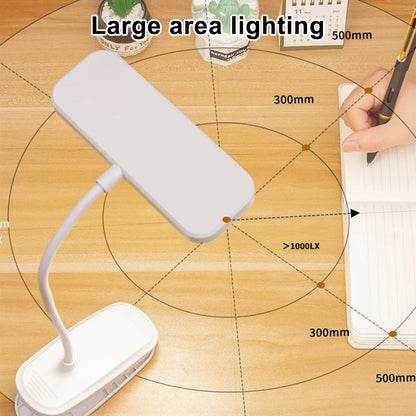 Clip-on Rechargeable Desk Lamp for Study & Bedroom