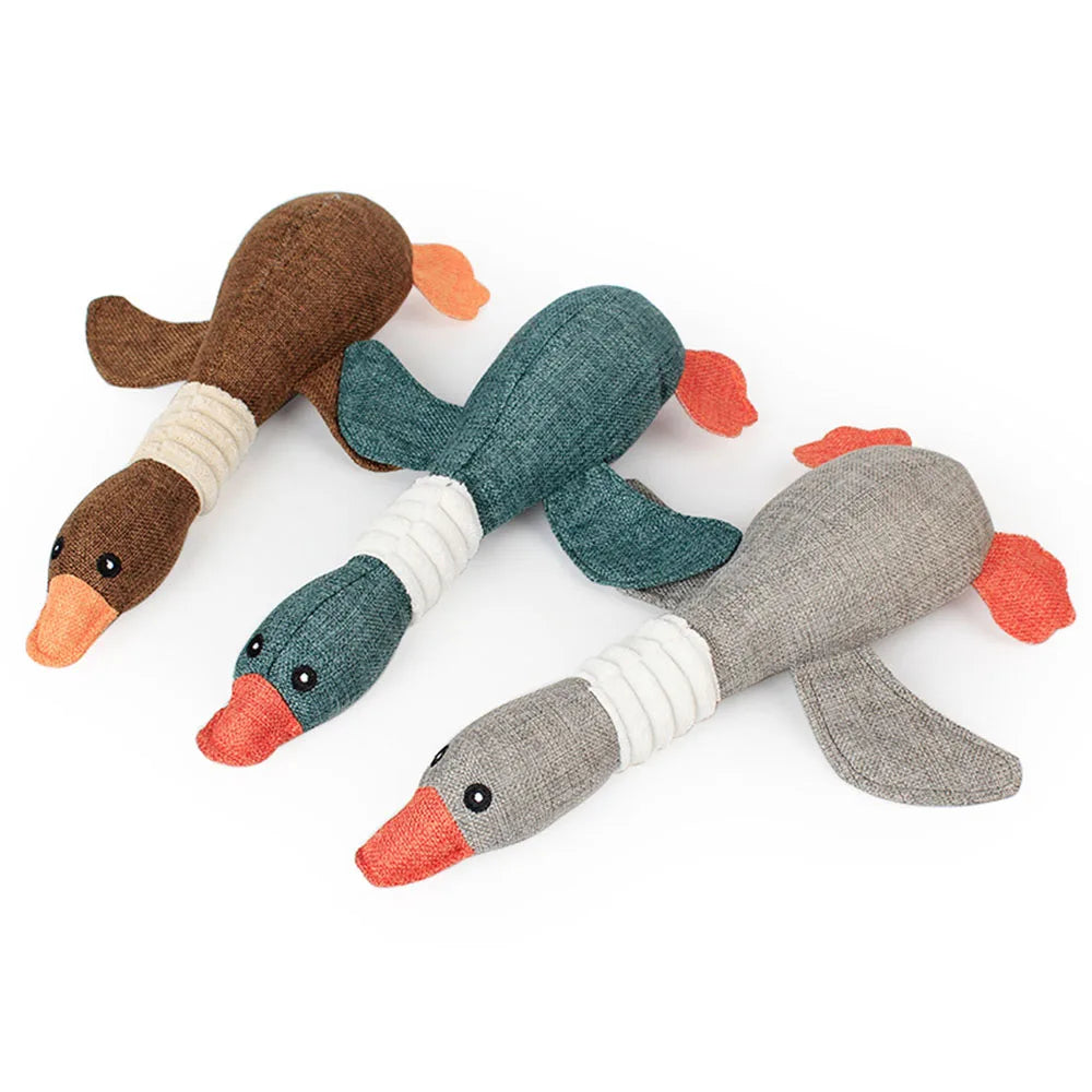 Duck Dog Toy for Aggressive Chewers -  Dog Training Toys