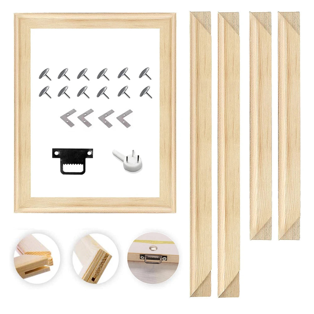 DIY Wood Canvas Frames for Painting