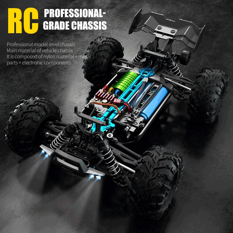 High-Speed 1:16 Brushless RC Off-Road Car
