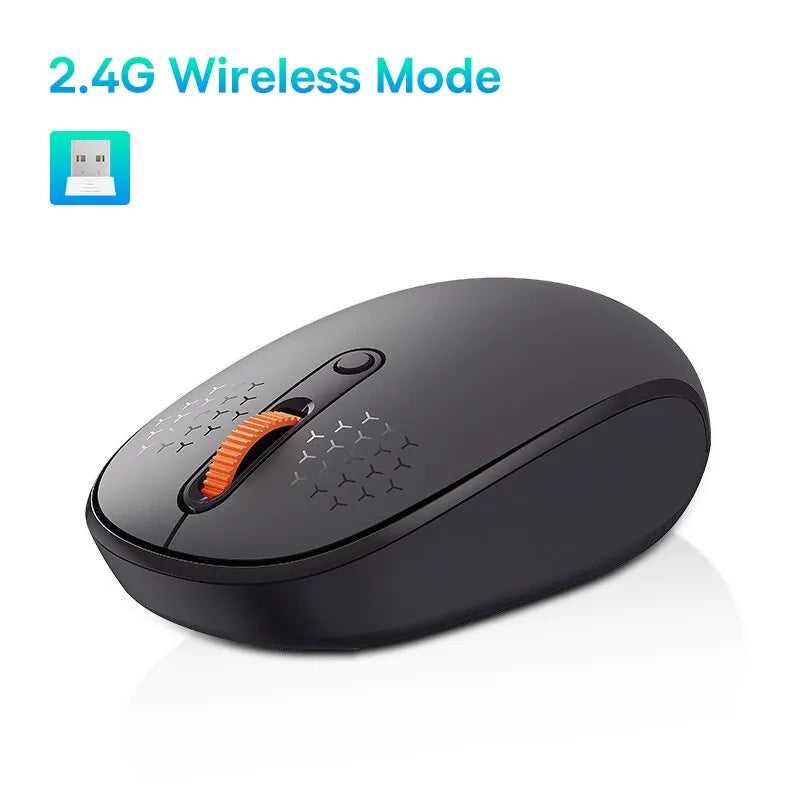 Baseus F01B Maus Kabellose Bluetooth 5.0 Maus - 1600 DPI Silent Click PC-Gaming-Zubehör 2.4G Maus