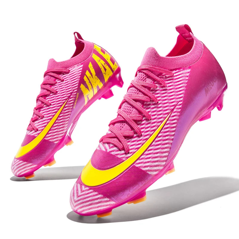 Herren-Fußballschuhe für den Outdoor-Bereich mit langen Spikes