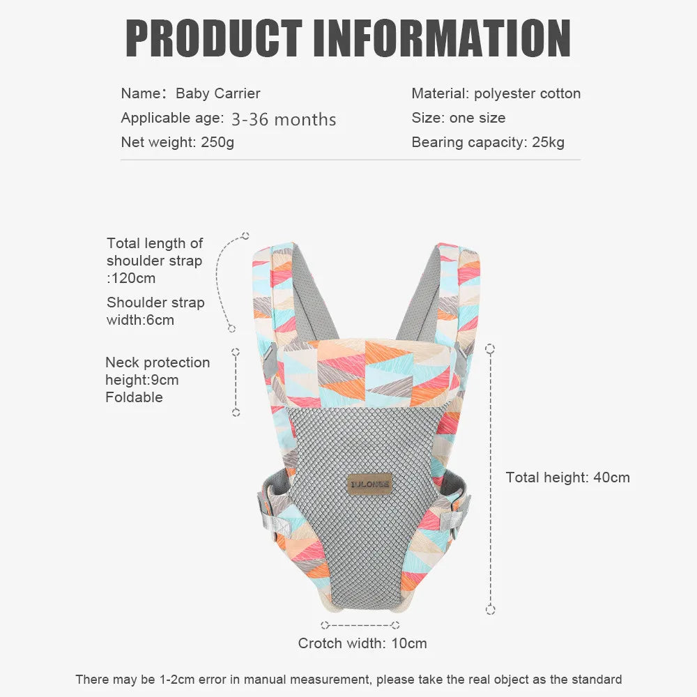 Baby Carrier Backpack Newborn To Toddler Front and Back Holder