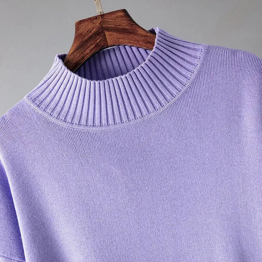 Women's Loose Casual Knitted Sweater - 2 Piece Tracksuit