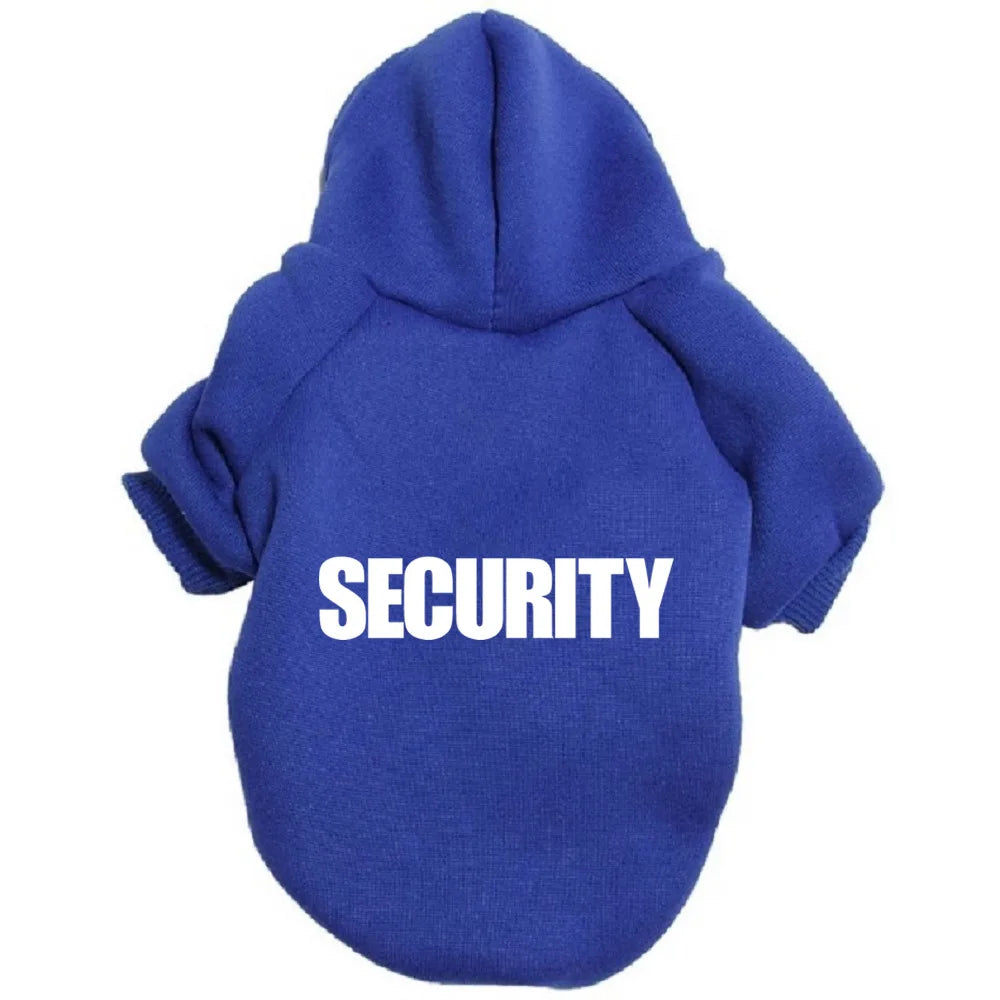 Leichte, flauschige und warme Kapuzenpullover mit Hundemotiven und Buchstabenaufdruck