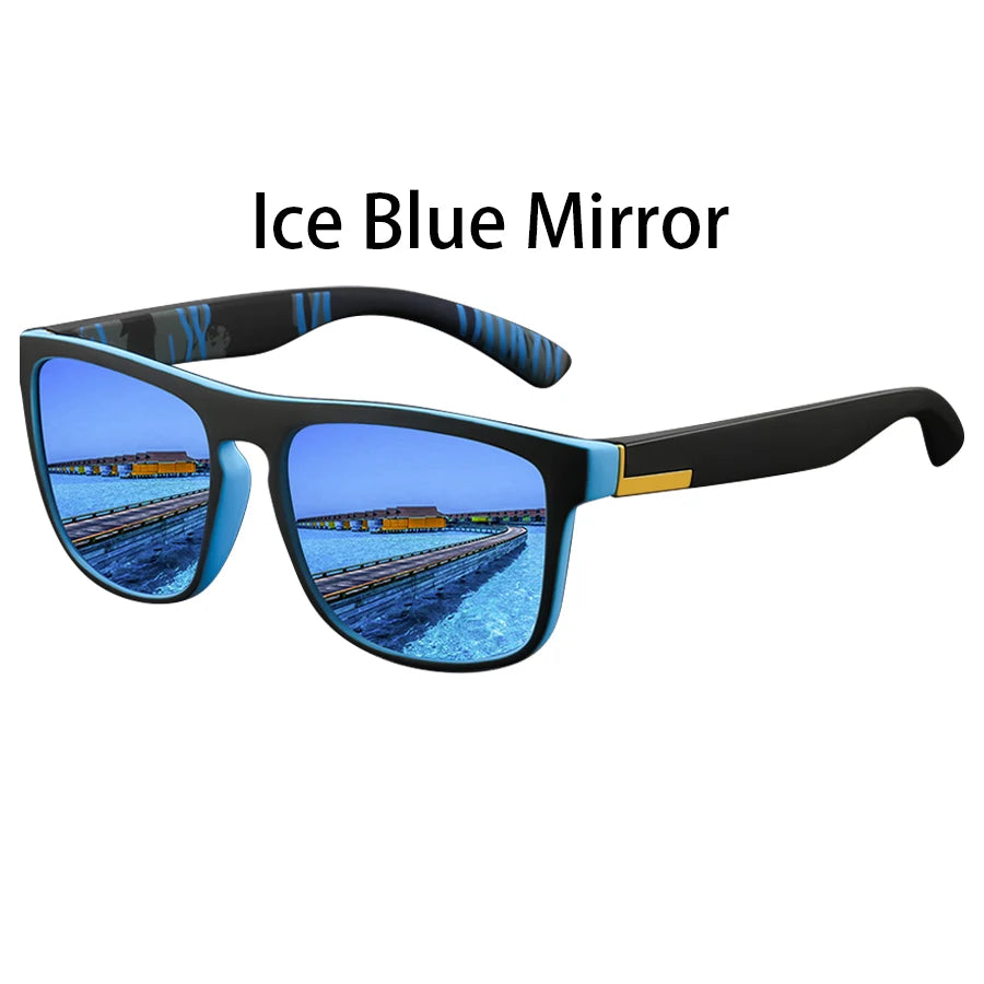 Unisex Designer Driving Square Sport Sunglasses
