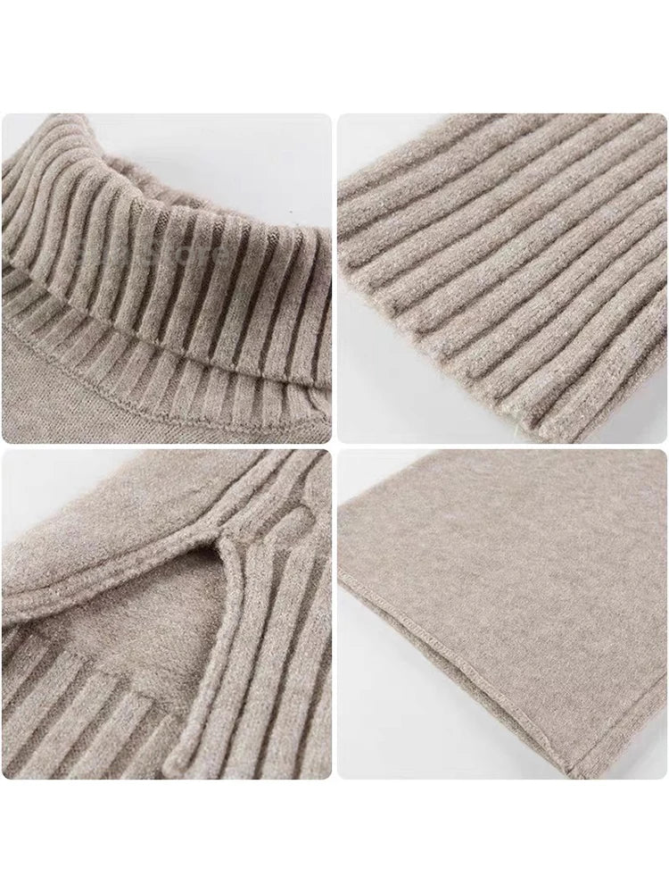Cozy Winter Knit Suit Set