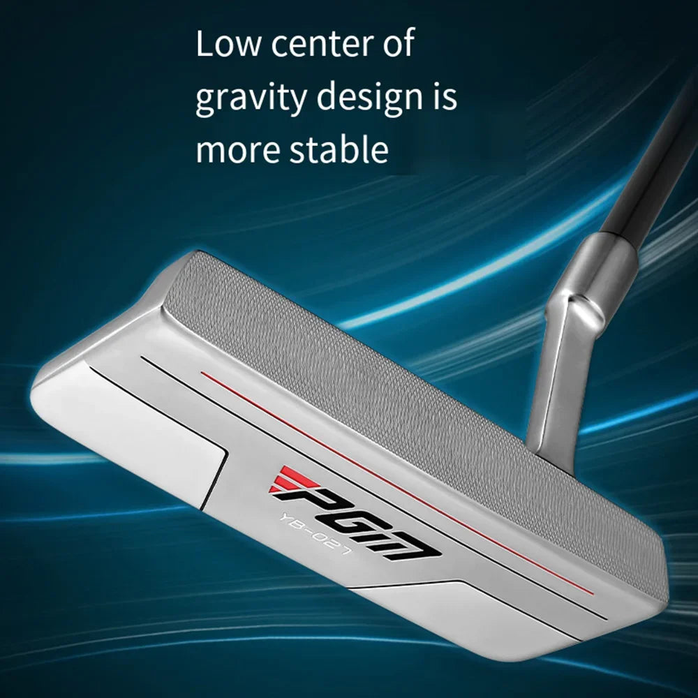 Stand Up Putter mit Edelstahlschaft, Mallet-Golf-Putter