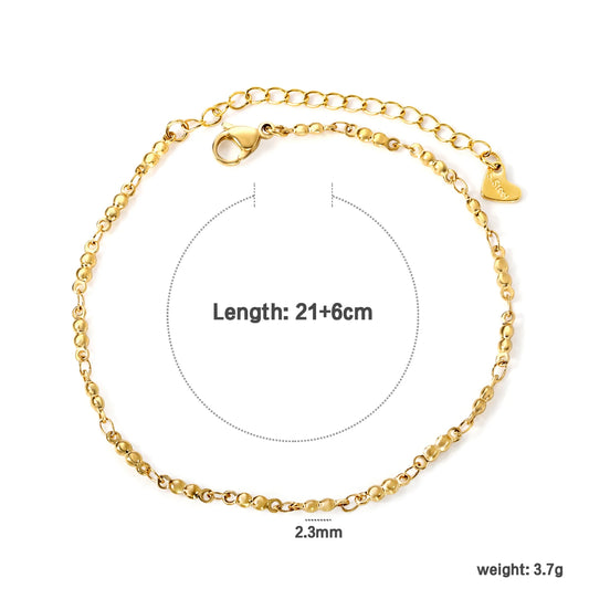 Butterfly Anklet for Women – Stainless Steel Chain Leg Bracelet
