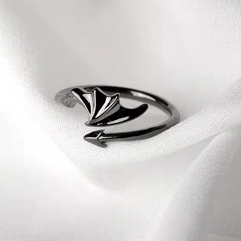 Engel Teufel Flügel Paar Ring