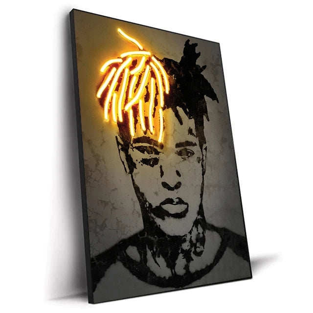 Hip Hop Singers Abstract Wall Art Paintings