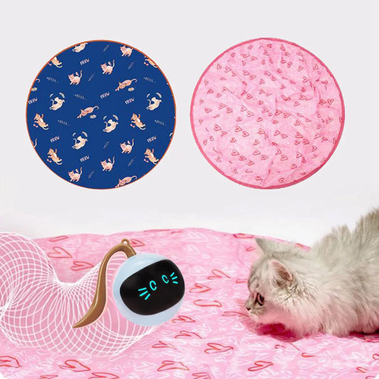 Interactive Cat Toy With Colorful LED -  Self Rotating Smart Pet Ball Toys