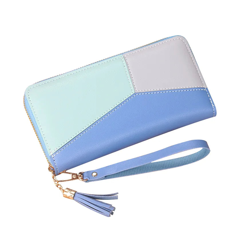 Zipper Tassel Large Capacity Mobile Case Wallet