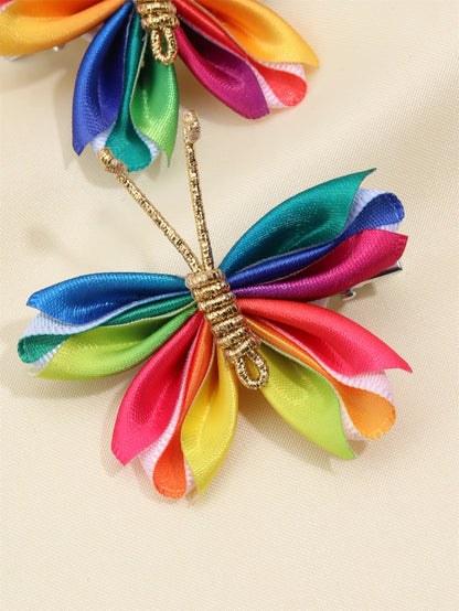Colorful Butterfly Hair Clips for Baby Girls Headwear Hair Accessories