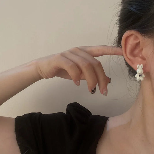 Collier coréen avec pendentif ours en peluche pour femmes