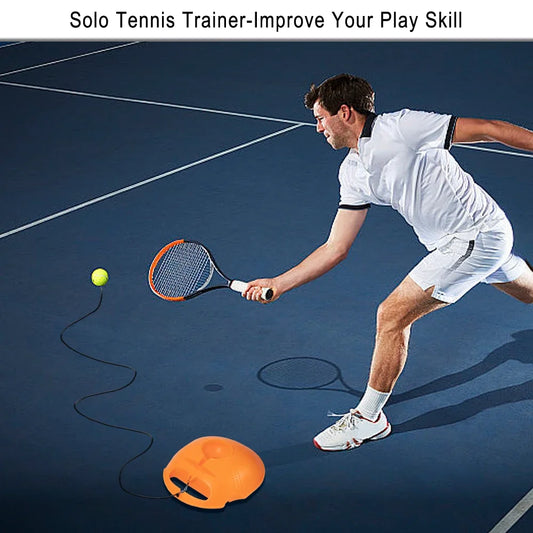 Solo Tennis Trainer Rebound Ball – Heavy Duty Self-Return Tennis Practice Tool