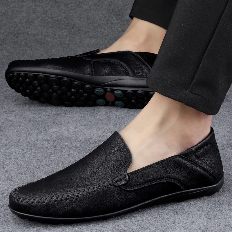 Men Handmade  Breathable Loafers